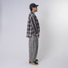 [2024 AW] EFFECTEN / Stripe Switching Check Shirts