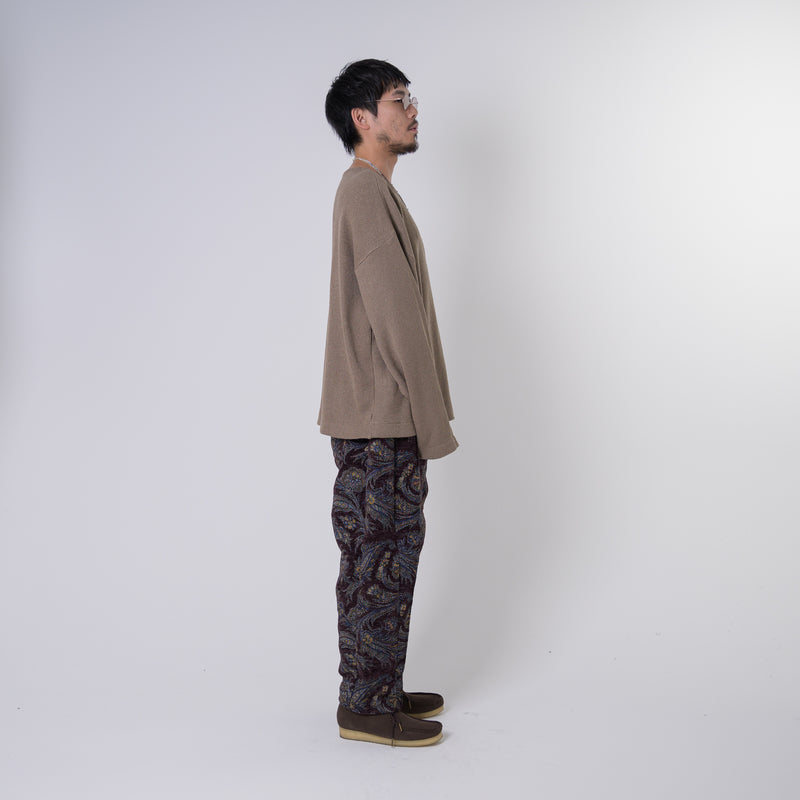 [2024 AW] EFFECTEN / effe Embroidery Pullover Knit