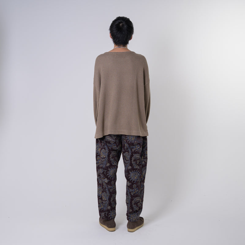 [2024 AW] EFFECTEN / effe Embroidery Pullover Knit