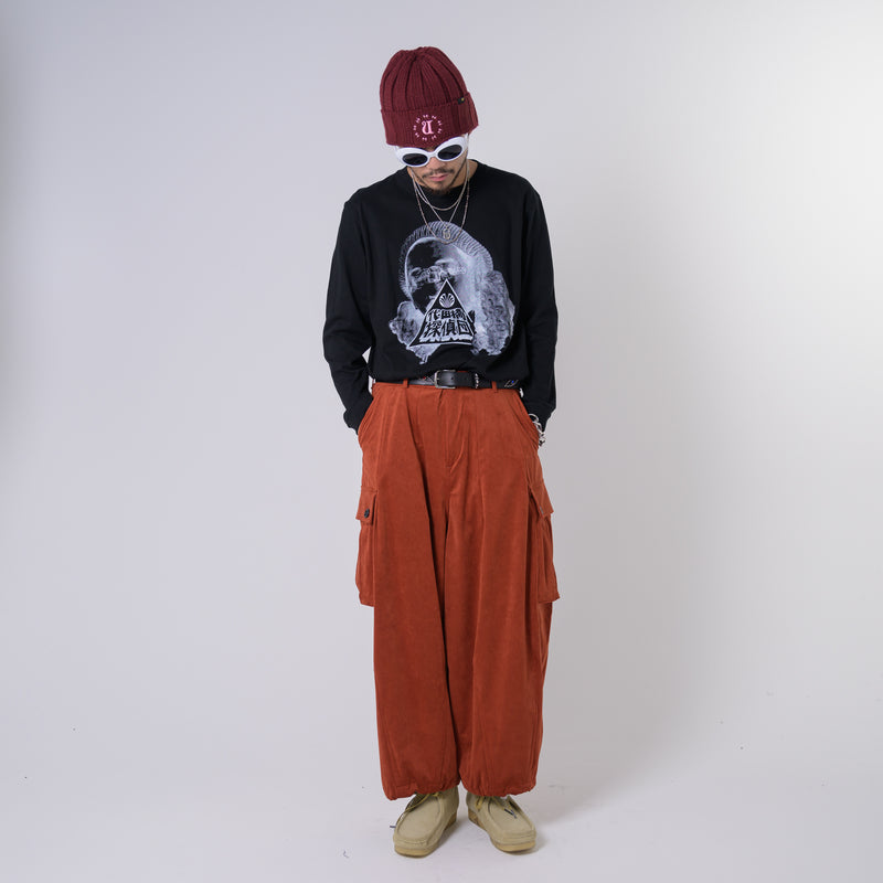 [2024 AW] EFFECTEN / D.T.D L/S Tee (麻)