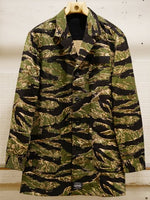 RAKUGAKI /楽書き  Fighting Paint Coat Original Tiger Stripe Camouflage