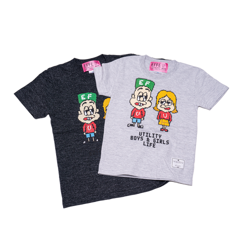 [2023Spring] EFFECTEN(エフェクテン) / utility boys&girls KIDS Tee