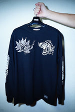 RAKUGAKI(ラクガキ) / Rakugaki “TIGER & DRAGON” Long Sleeve T-Shirts