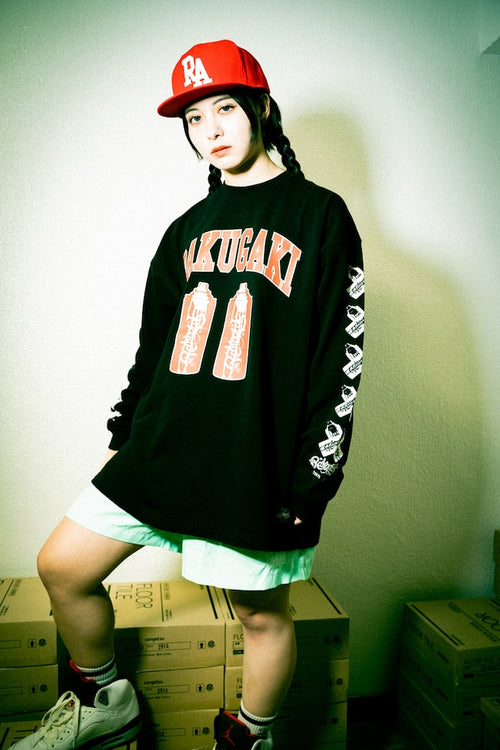 [予約商品] RAKUGAKI / 2023 “RAKUGAKI” Basket Ball Long T-Shirts