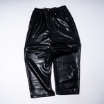 [2022ss] EFFECTEN(エフェクテン) faux leather 2way wide pants