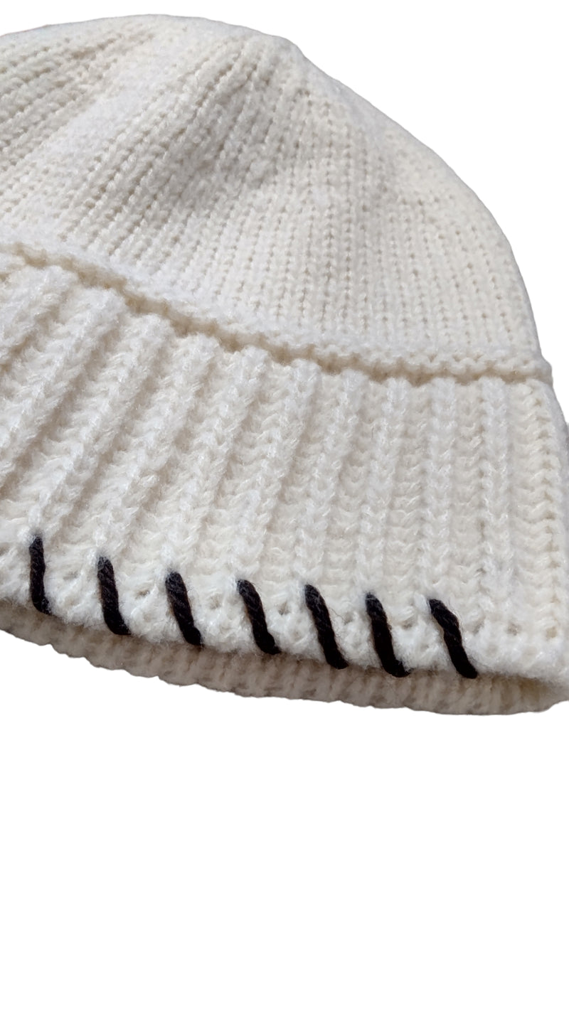 U-BY EFFECTEN(ユーバイエフェクテン) hand stitch knit cap