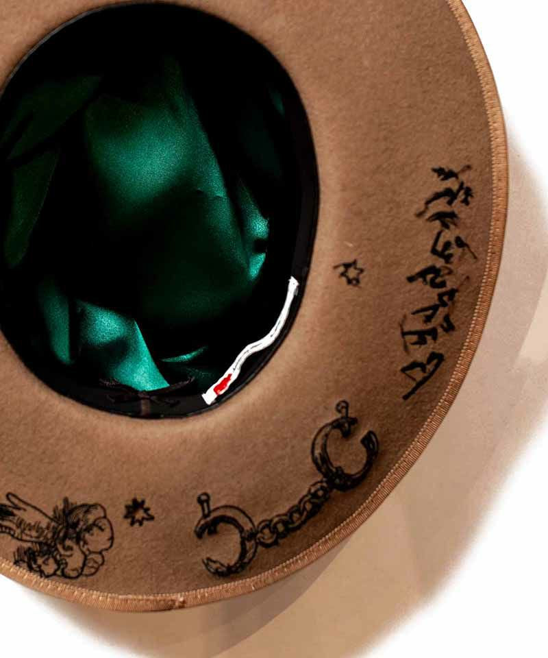 [予約商品2022aw] SEVESKIG/セブシグ/ Adaptability Embroidery Hat
