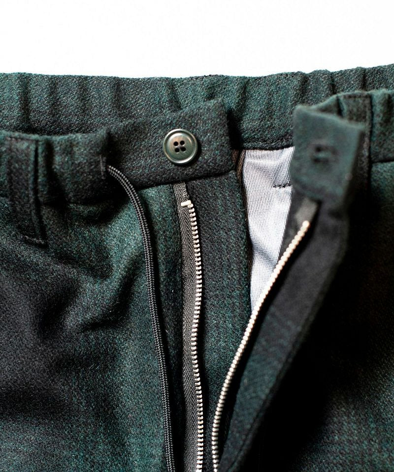 [予約商品2022aw] SEVESKIG/セブシグ/ Embroidery Wool Adapt Pants
