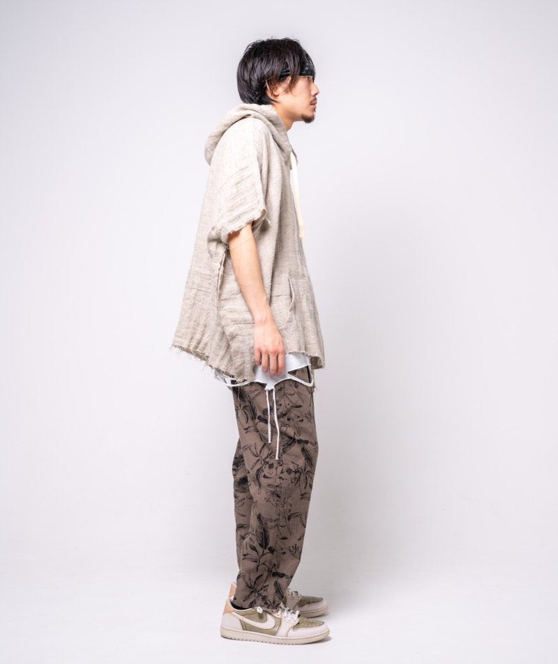 [新春SALE] EFFECTEN(エフェクテン) raminen asymmetry poncho hoodie