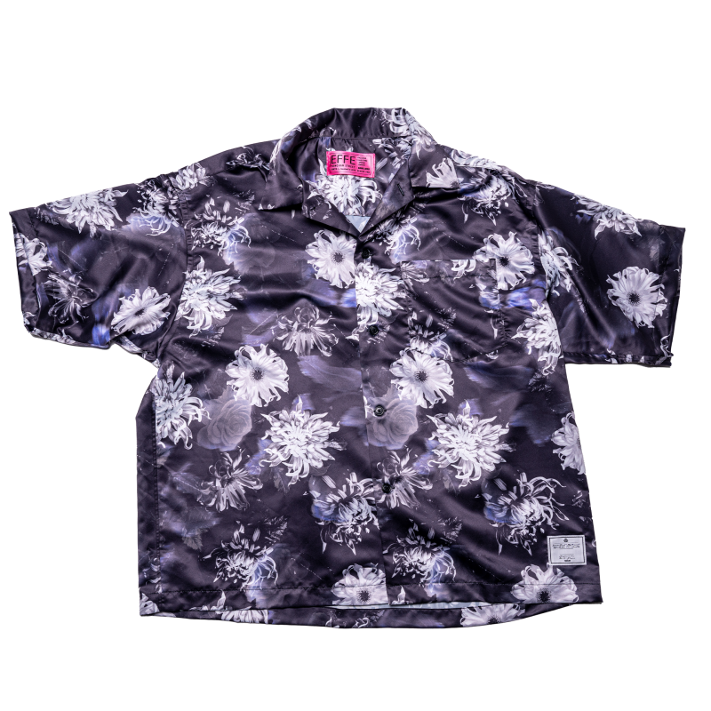 [新春SALE] EFFECTEN(エフェクテン) flower shadow S/S shirts