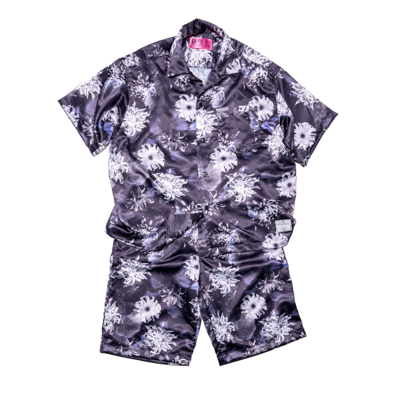[新春SALE] EFFECTEN(エフェクテン) flower shadow S/S shirts