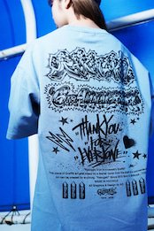 [予約商品] RAKUGAKI(ラクガキ) / Rakugaki 6th Anniversary T-Shirts /Light Blue