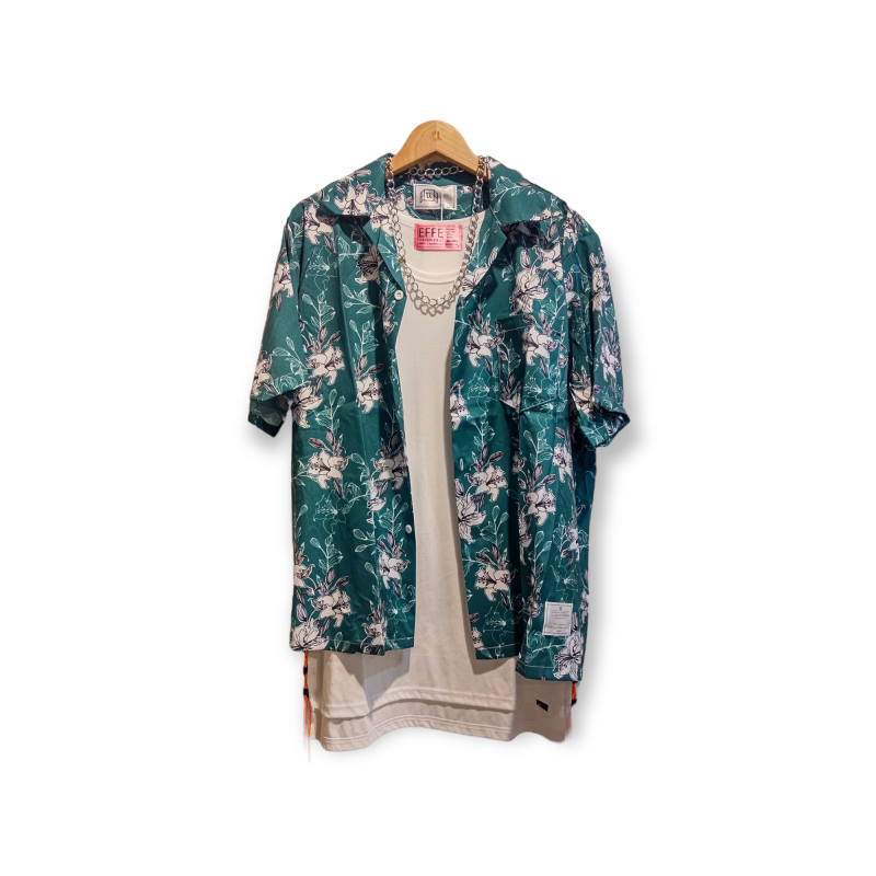 U-BY EFFECTEN(ユーバイエフェクテン) flower o/c shirts