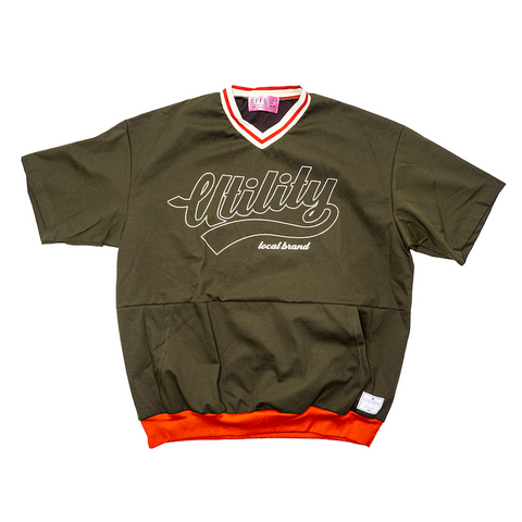 [22aw]EFFECTEN(エフェクテン) / baseball logo football Tee