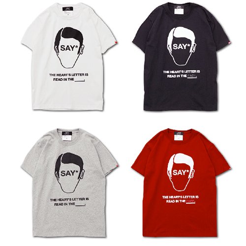 SAY(セイ)  S/S TEE “FACE”