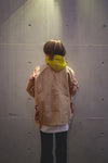 [2023新春limited]U-BY EFFECTEN(ユーバイ エフェクテン) ×muku by SAICA knit docking twill jacket