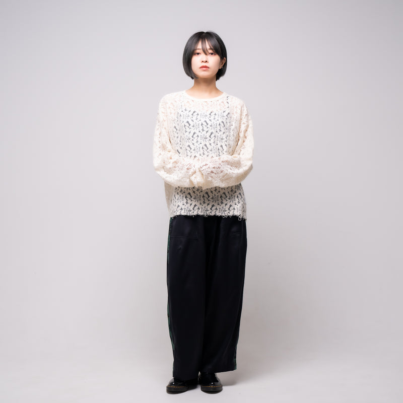 [2023Spring] EFFECTEN(エフェクテン) / flower lace cutsew