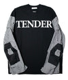 TENDER PERSON / "2023SS" GINGHAM LONG TEE