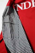 TENDER PERSON / "2023SS" GINGHAM LONG TEE