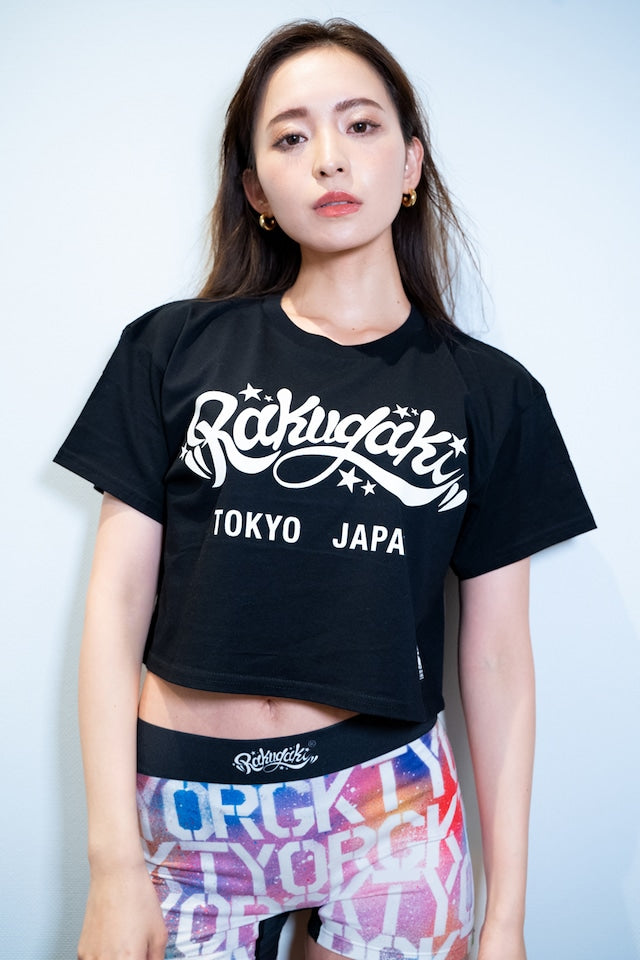 [予約商品] RAKUGAKI / 2023 “MAIN LOGO” Crop T-Shirts
